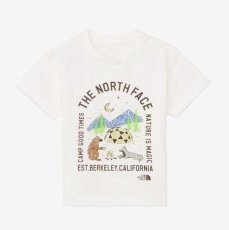 画像1: THE NORTH FACE ザ・ノース・フェイス B S/S Luminous Camp Graphic Tee ショートスリーブルミナスキャンプグラフィックティー オフホワイト・OW 80cm 90cm  (1)