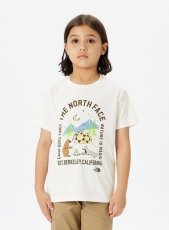 画像5: THE NORTH FACE ザ・ノース・フェイス S/S Luminous Camp Graphic Tee キッズ ショートスリーブルミナスキャンプグラフィックティー オフホワイト・OW 100cm 110cm 120cm 130cm 140cm 150cm  (5)