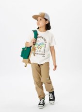 画像4: THE NORTH FACE ザ・ノース・フェイス S/S Luminous Camp Graphic Tee キッズ ショートスリーブルミナスキャンプグラフィックティー オフホワイト・OW 100cm 110cm 120cm 130cm 140cm 150cm  (4)