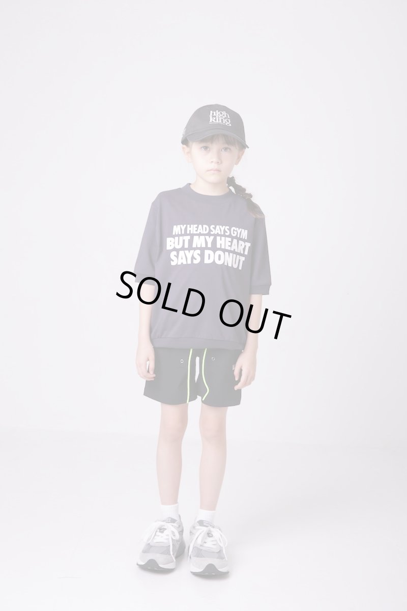 画像3: HIGHKING ハイキング comfy shorts black 130cm-160cm (3)