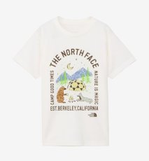 画像1: THE NORTH FACE ザ・ノース・フェイス S/S Luminous Camp Graphic Tee キッズ ショートスリーブルミナスキャンプグラフィックティー オフホワイト・OW 100cm 110cm 120cm 130cm 140cm 150cm  (1)