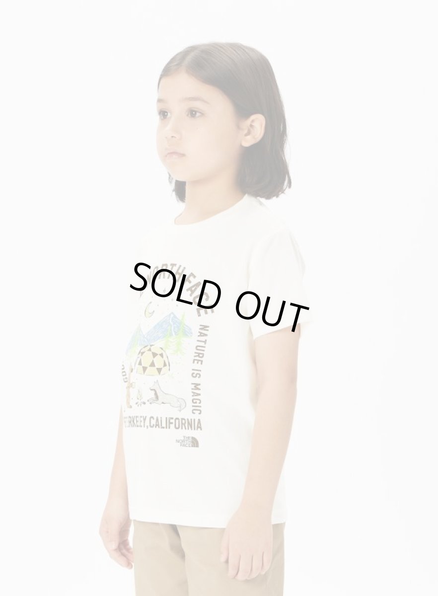 画像6: THE NORTH FACE ザ・ノース・フェイス S/S Luminous Camp Graphic Tee キッズ ショートスリーブルミナスキャンプグラフィックティー オフホワイト・OW 100cm 110cm 120cm 130cm 140cm 150cm  (6)