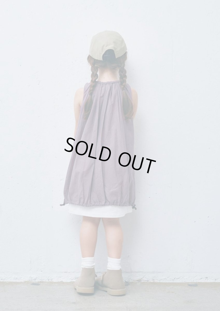 画像2: 6vocaLe セスタヴォカーレ バルーンレイヤードアビト AZUKI 130cm 140cm 150cm (2)