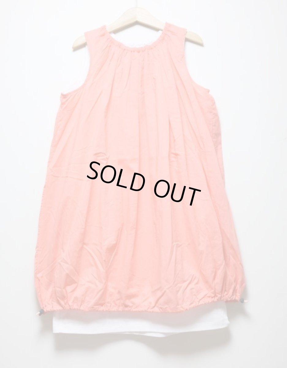 画像2: 6vocaLe セスタヴォカーレ バルーンレイヤードアビト PINK 130cm 140cm 150cm (2)