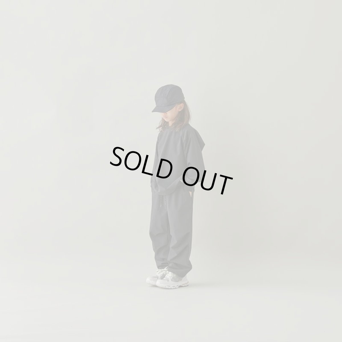 画像4: MOUN TEN./MOUNTEN/マウンテン/キッズ/ジュニア/子供服 stretch rip utility pants (Re-nylon) black 0(145-155cm) (4)