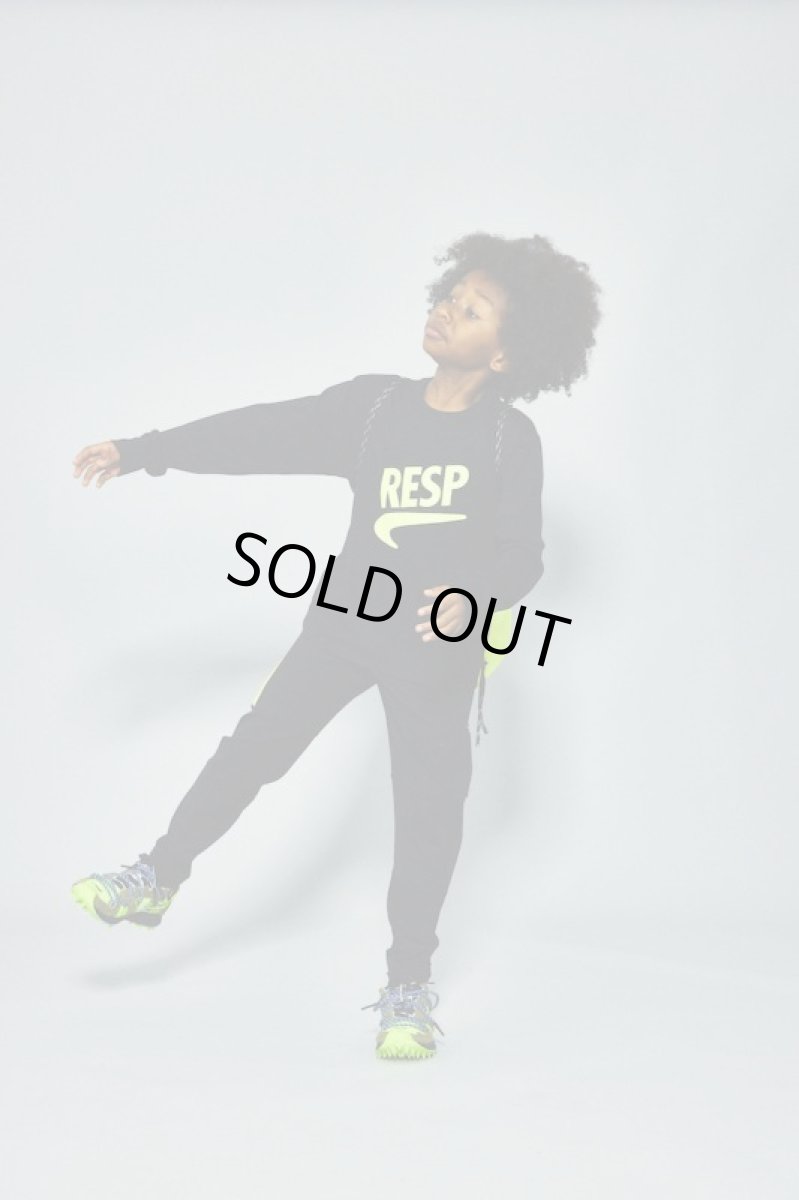 画像4: RESP/アールイーエスピー/キッズ/ジュニア/子供服 RE/SP L/S Tee BLACK 130cm 140cm 150cm 160cm  (4)
