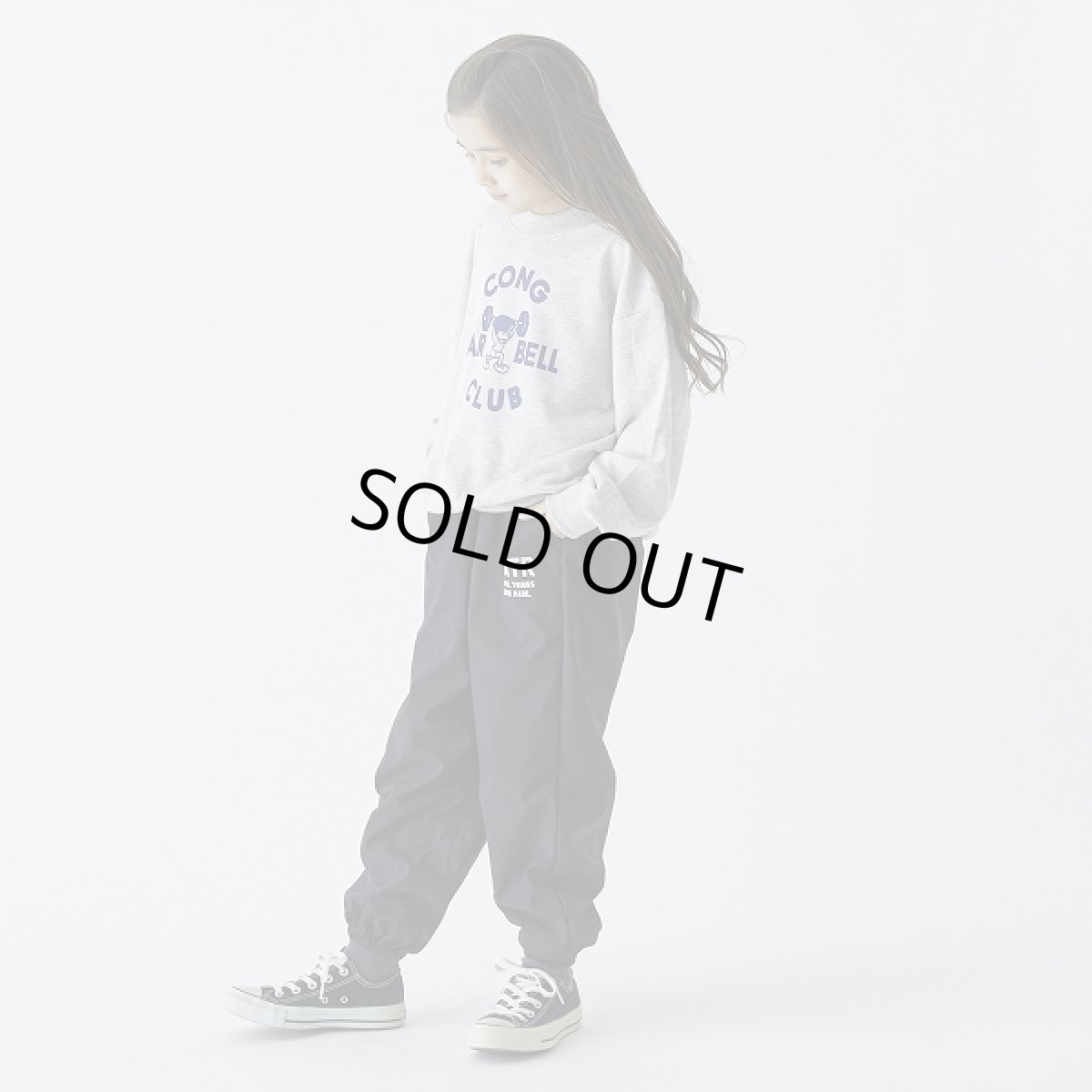 画像3: ジェネレーター/GENERATOR/キッズ/ジュニア/子供服/メンズ ナイロン裾ゴムパンツ BK/ブラック 110cm 120cm 130cm 140cm 150cm 160cm 170cm (3)