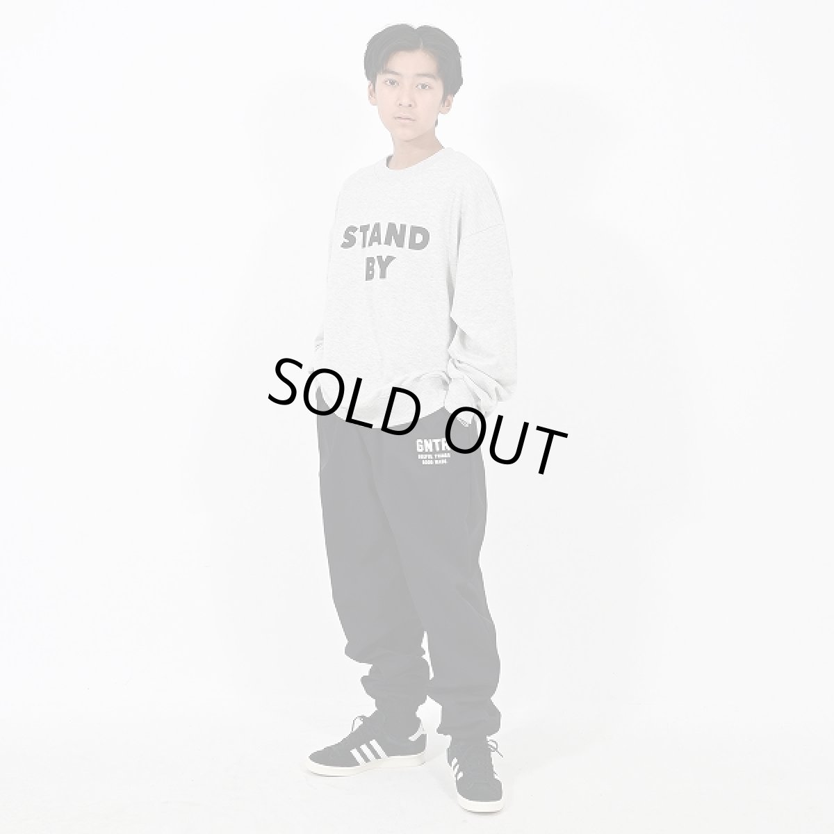 画像6: ジェネレーター/GENERATOR/キッズ/ジュニア/子供服/メンズ ナイロン裾ゴムパンツ BK/ブラック 110cm 120cm 130cm 140cm 150cm 160cm 170cm (6)