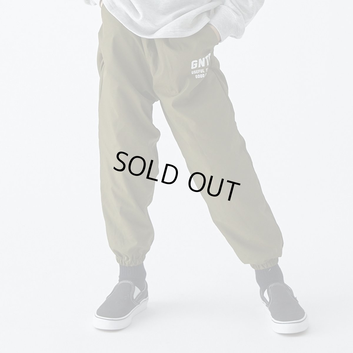 画像1: SALE40%OFF ジェネレーター/GENERATOR/キッズ/ジュニア/子供服/メンズ ナイロン裾ゴムパンツ KH/カーキ 110cm 120cm 130cm 140cm 150cm 160cm 170cm (1)