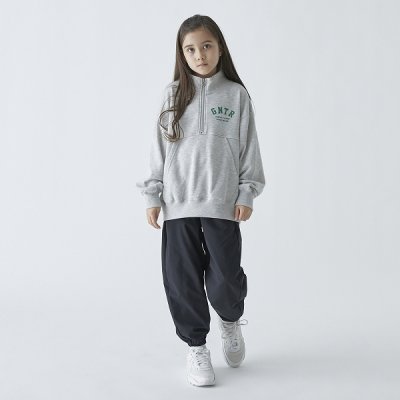 画像1: ジェネレーター/GENERATOR/キッズ/ジュニア/子供服/メンズ ナイロン裾ゴムパンツ BK/ブラック 110cm 120cm 130cm 140cm 150cm 160cm 170cm