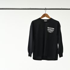 画像4: ジェネレーター/GENERATOR/キッズ/ジュニア/子供服 BOSTON L/S Tシャツ BK/ブラック 110cm 120cm 130cm 140cm 150cm 160cm (4)