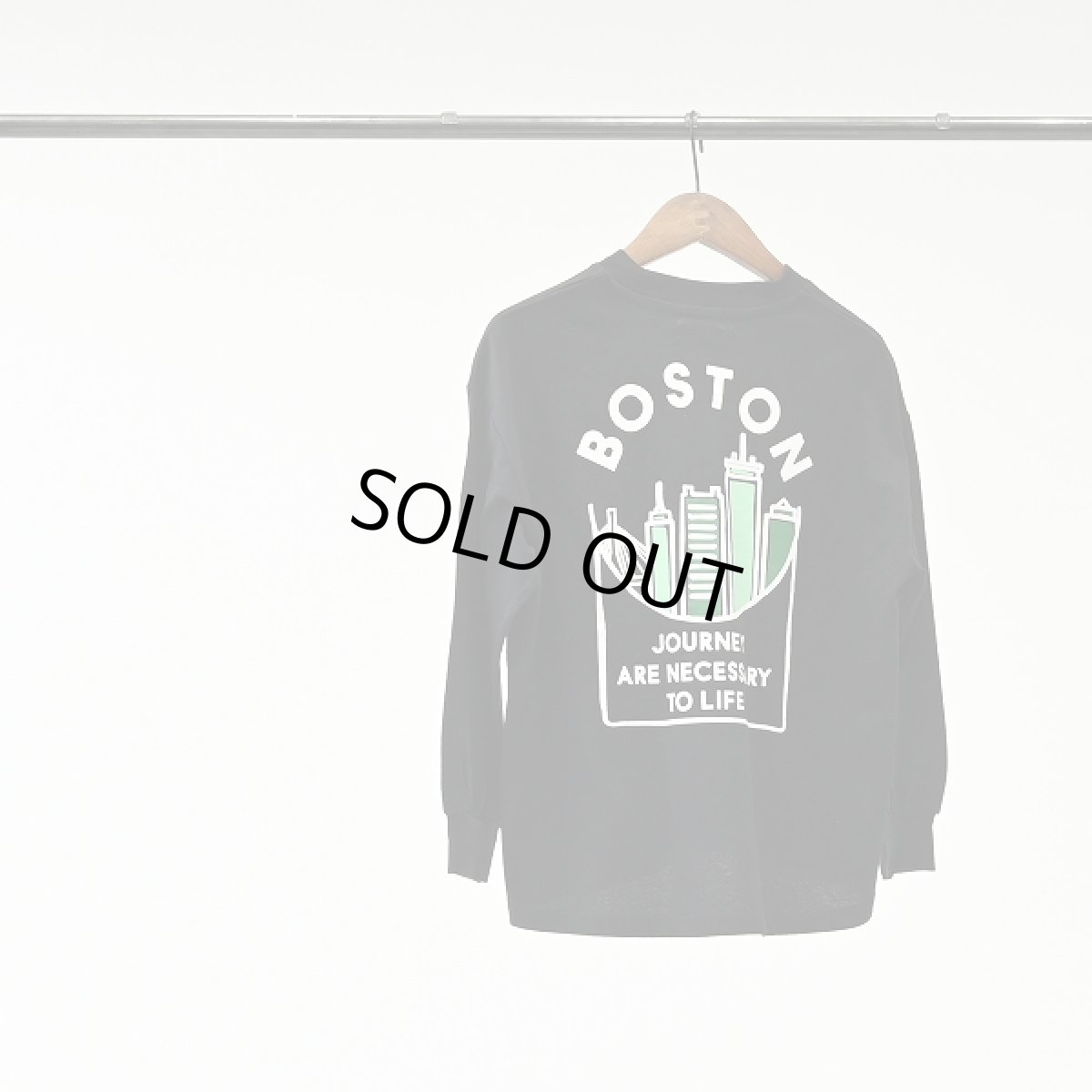 画像3: ジェネレーター/GENERATOR/キッズ/ジュニア/子供服 BOSTON L/S Tシャツ BK/ブラック 110cm 120cm 130cm 140cm 150cm 160cm (3)