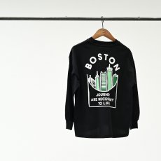 画像3: ジェネレーター/GENERATOR/キッズ/ジュニア/子供服 BOSTON L/S Tシャツ BK/ブラック 110cm 120cm 130cm 140cm 150cm 160cm (3)