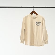 画像4: ジェネレーター/GENERATOR/キッズ/ジュニア/子供服 BOSTON L/S Tシャツ EC/エクリュ 110cm 120cm 130cm 140cm 150cm 160cm (4)
