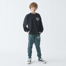 画像5: ジェネレーター/GENERATOR/キッズ/ジュニア/子供服 BOSTON L/S Tシャツ BK/ブラック 110cm 120cm 130cm 140cm 150cm 160cm (5)