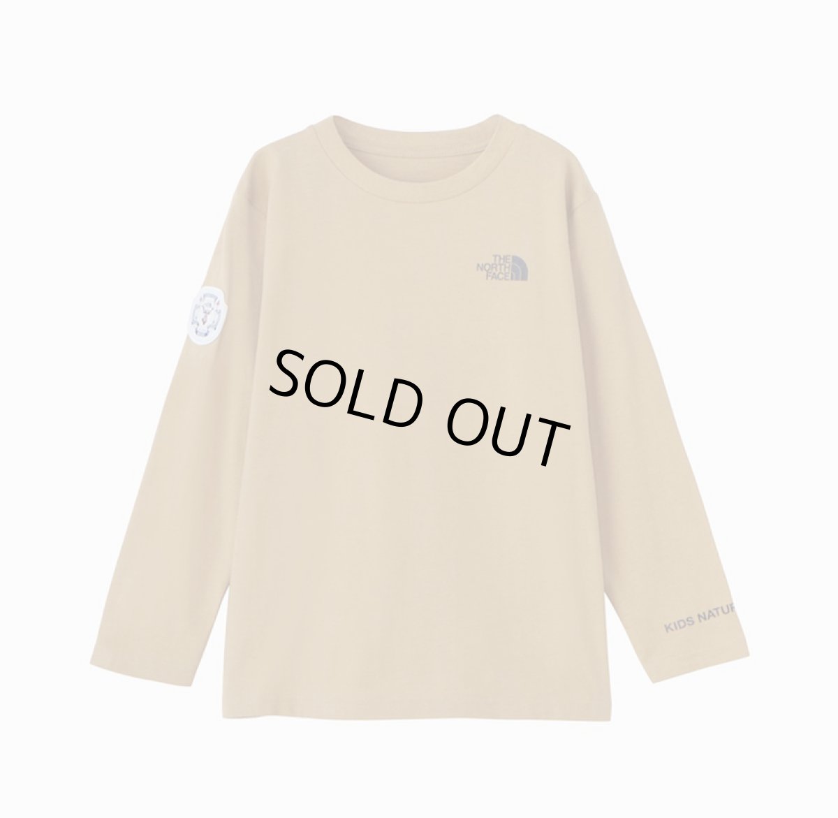 画像2: ザ・ノースフェイス/THE NORTH FACE/キッズ/ジュニア/子供服  L/S KNS TEE ロングスリーブネイチャースクールティー ケルプタン・KT 100cm 110cm 120cm 130cm 140cm 150cm (2)