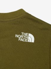 画像4: ザ・ノースフェイス/THE NORTH FACE/ベビー/子供服  B L/S GRAPHIC SQUARE LOGO TEE ロングスリーブグラフィックスクエアロゴティー フォレストオリーブ・FO 80cm 90cm  (4)