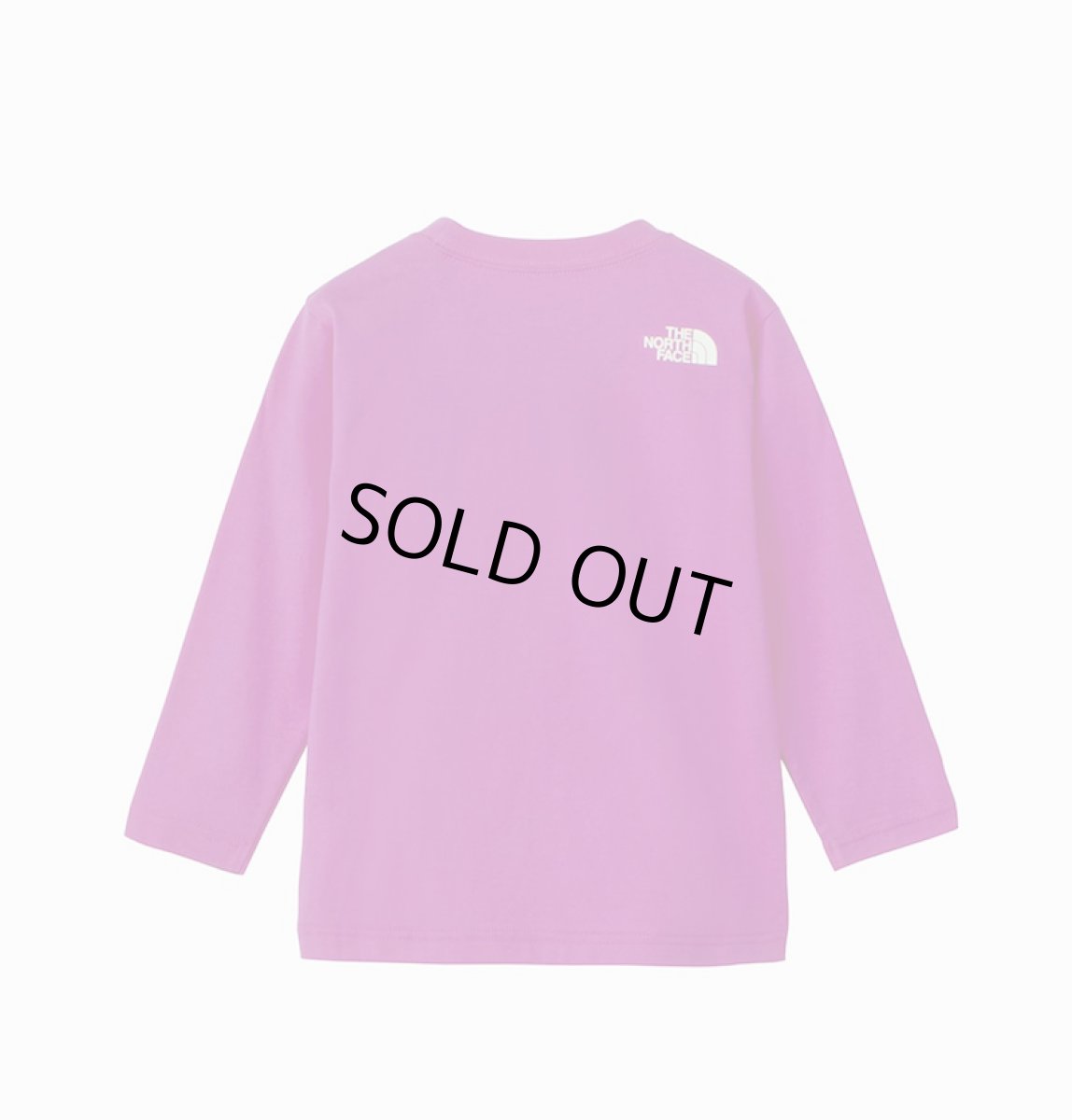 画像2: THE NORTH FACE ロングスリーブグラフィックスクエアロゴティー キッズ 100cm-120cm  (2)