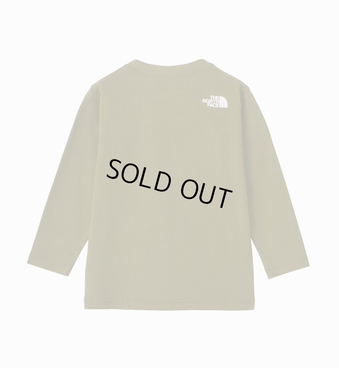 画像2: THE NORTH FACE ロングスリーブグラフィックスクエアロゴティー キッズ 100cm-120cm  (2)