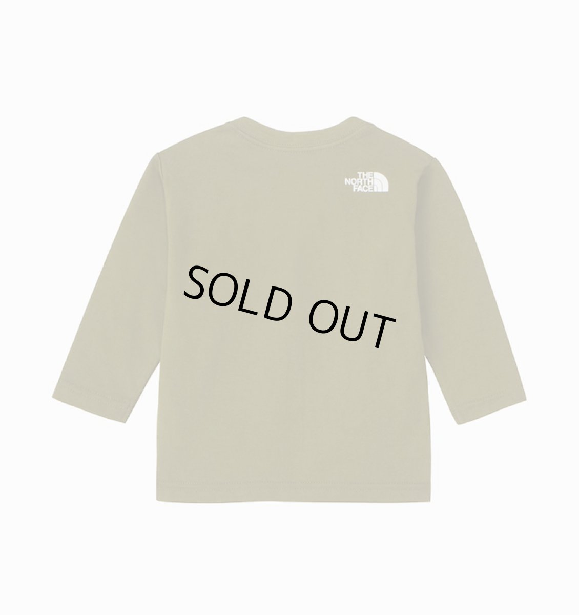 画像2: ザ・ノースフェイス/THE NORTH FACE/ベビー/子供服  B L/S GRAPHIC SQUARE LOGO TEE ロングスリーブグラフィックスクエアロゴティー フォレストオリーブ・FO 80cm 90cm  (2)