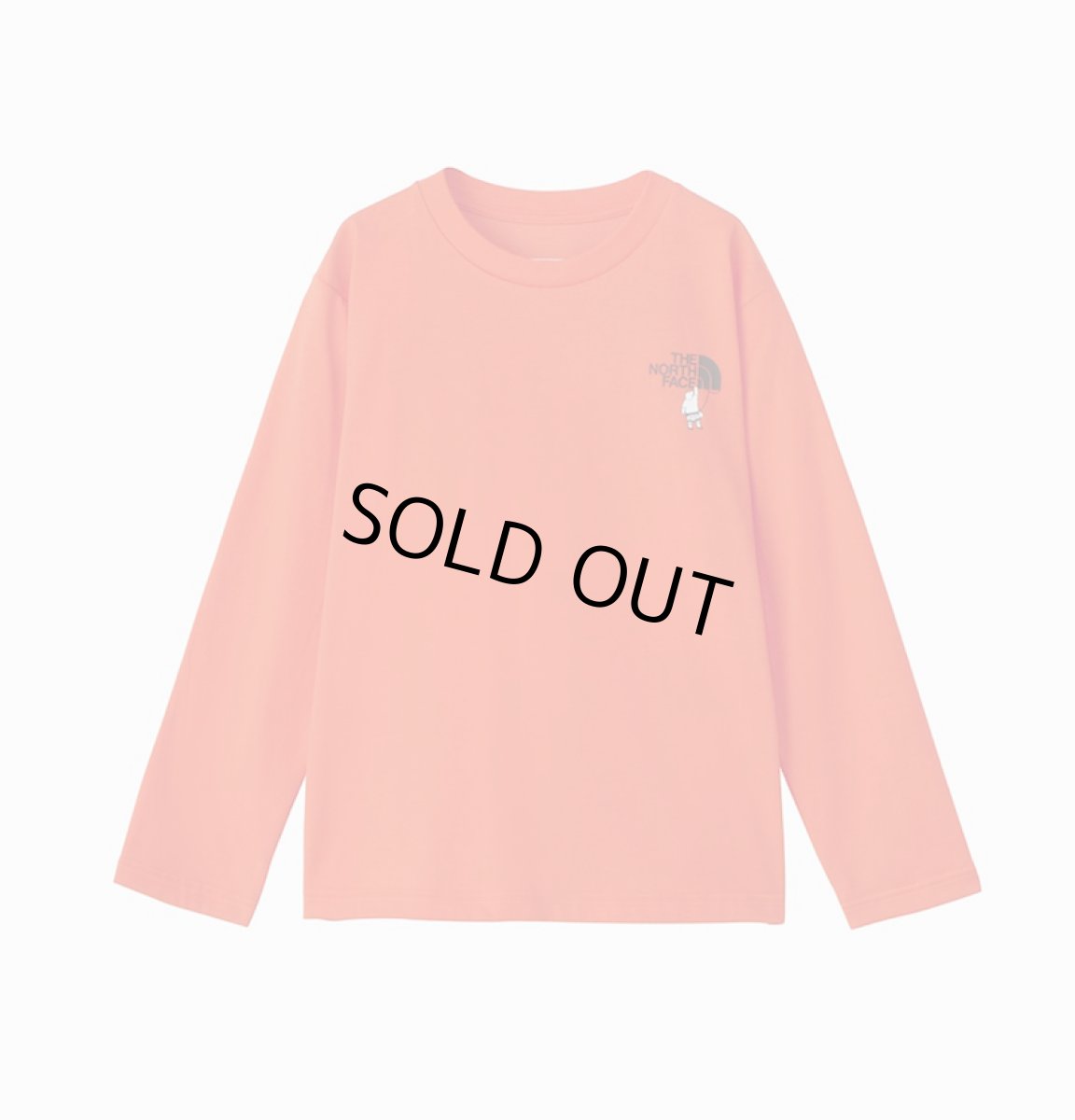 画像2: ザ・ノースフェイス/THE NORTH FACE/キッズ/ジュニア/子供服  L/S SHIRETOKO TOKO TEE ロングスリーブシレトコトコティー TNFオレンジ・TO 100cm 110cm 120cm 130cm 140cm 150cm (2)