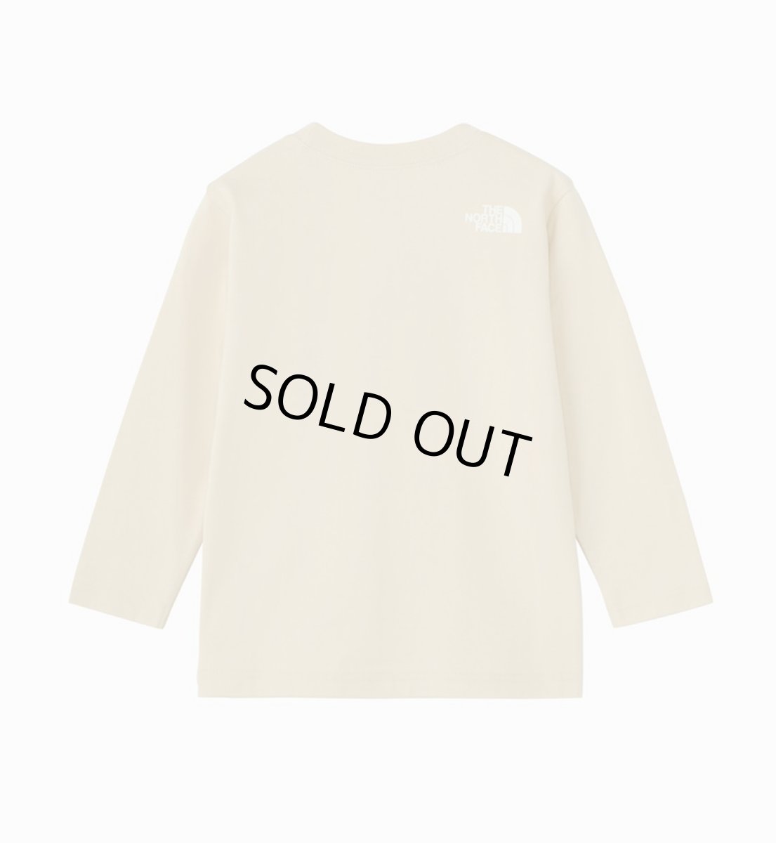 画像2: THE NORTH FACE ロングスリーブグラフィックスクエアロゴティー キッズ 100cm-120cm  (2)