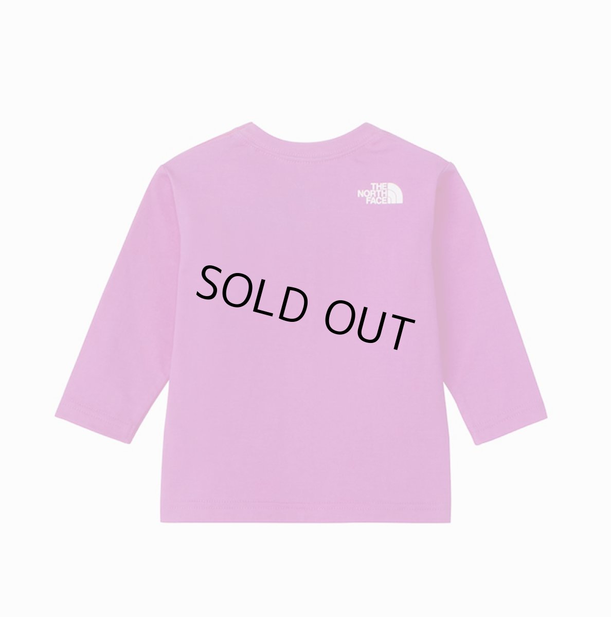 画像2: THE NORTH FACE ロングスリーブグラフィックスクエアロゴティー キッズ 80cm-90cm  (2)
