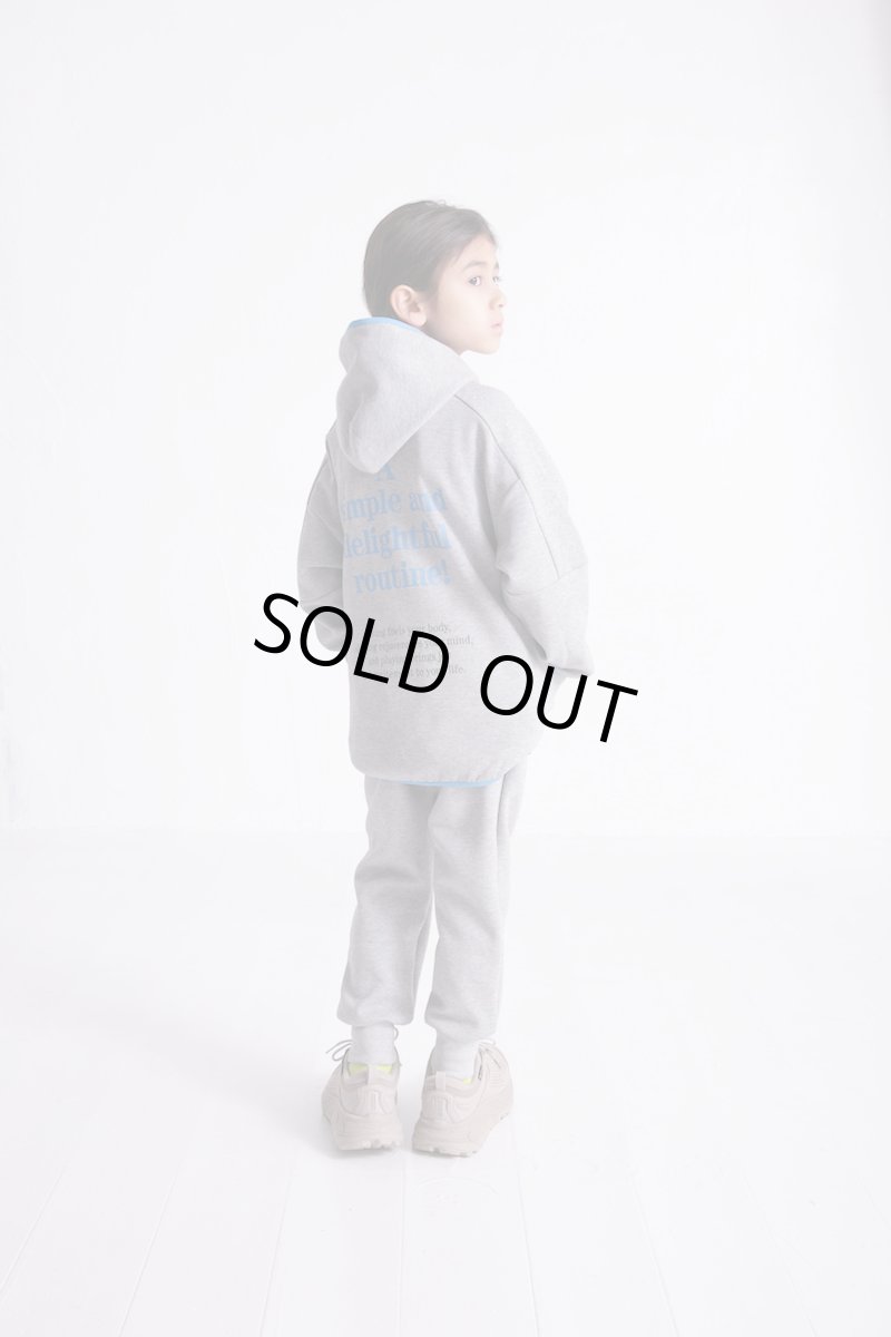 画像3: ハイキング/HIGHKING/キッズ/ジュニア/子供服/メンズ esp hoody gray 130cm 140cm 150cm 160cm S(170cm) (3)