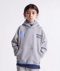 画像1: ハイキング/HIGHKING/キッズ/ジュニア/子供服/メンズ esp hoody gray 130cm 140cm 150cm 160cm S(170cm) (1)
