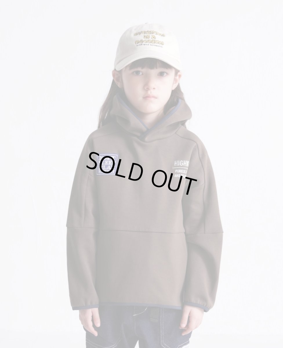 画像1: ハイキング/HIGHKING/キッズ/ジュニア/子供服/メンズ esp hoody olive 130cm 140cm 150cm 160cm S(170cm) (1)