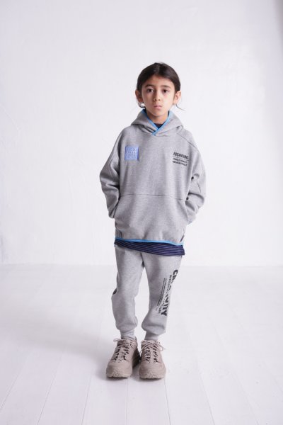 画像1: ハイキング/HIGHKING/キッズ/ジュニア/子供服/メンズ esp hoody gray 130cm 140cm 150cm 160cm S(170cm)