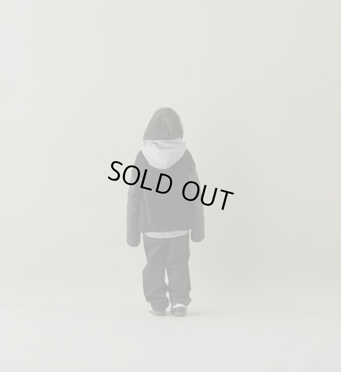 画像6: MOUN TEN./MOUNTEN/マウンテン/キッズ/ジュニア/子供服 quilt x boa blouson black 0(145-155cm) (6)