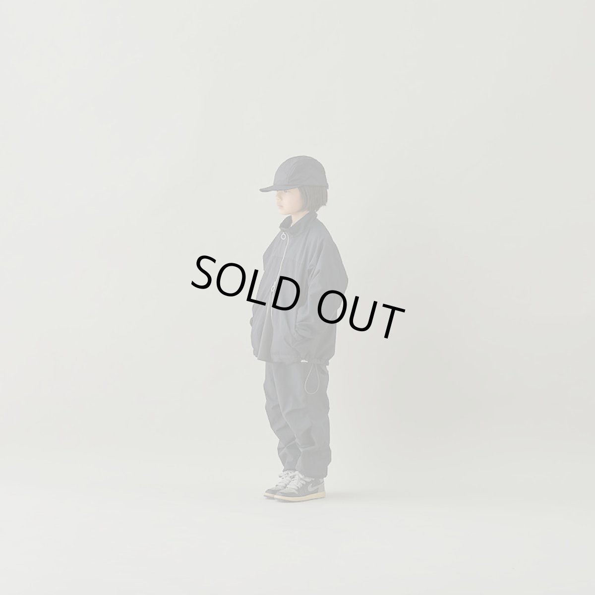 画像2: MOUN TEN./MOUNTEN/マウンテン/キッズ/ジュニア/子供服 warm track jacket black 0(145-155cm) (2)