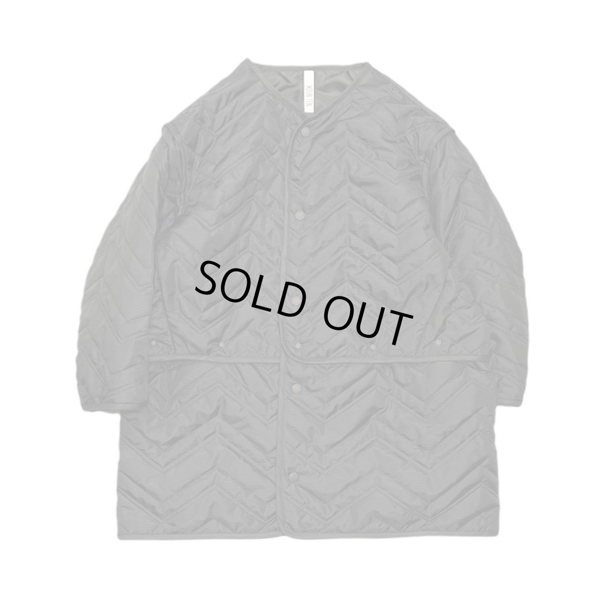 画像3: MOUN TEN./MOUNTEN/マウンテン/キッズ/ジュニア/子供服 zigzag quilt sepalate coat black 110cm 125cm 140cm (3)