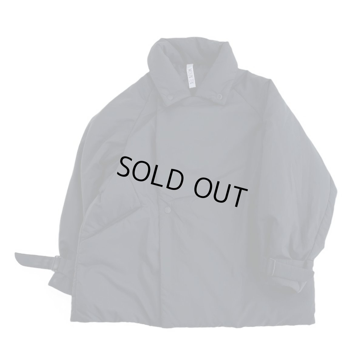 画像2: MOUN TEN./MOUNTEN/マウンテン/キッズ/ジュニア/子供服 air half coat (Re-nylon) black 0(145-155cm) (2)