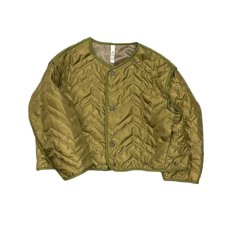 画像4: MOUN TEN. マウンテン zigzag quilt sepalate coat light khaki (110cm〜140cm) (4)