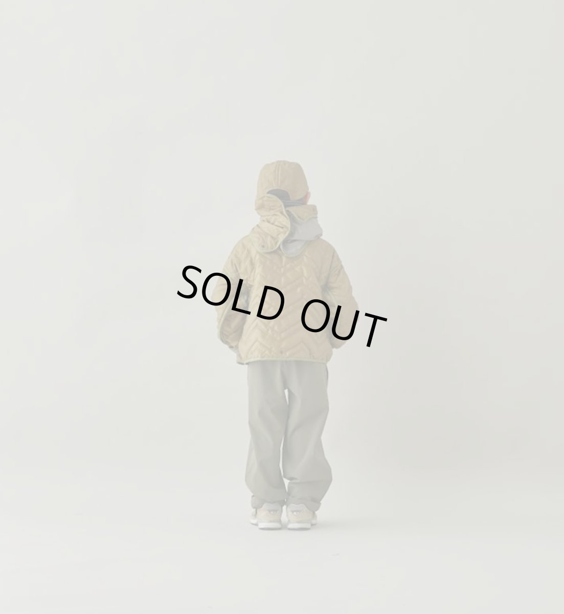 画像12: MOUN TEN./MOUNTEN/マウンテン/キッズ/ジュニア/子供服 zigzag quilt sepalate coat light khaki 0(145-155cm) (12)