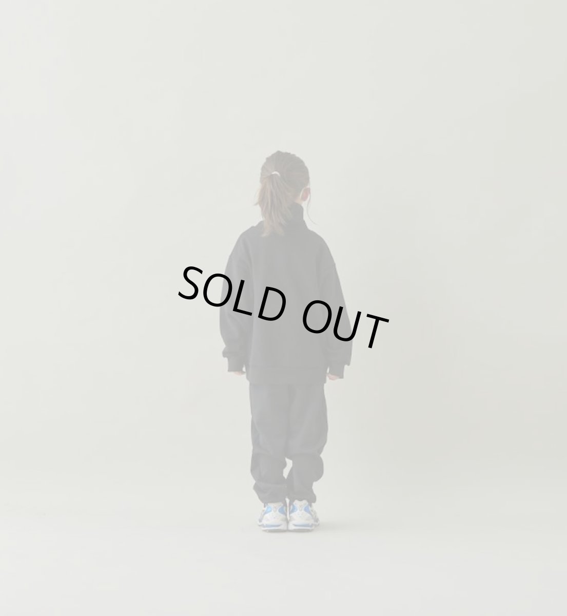 画像5: MOUN TEN. マウンテン CORDURA back fleece track pants black (110cm〜140cm) (5)