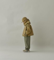 画像11: MOUN TEN. マウンテン zigzag quilt sepalate coat light khaki (110cm〜140cm) (11)