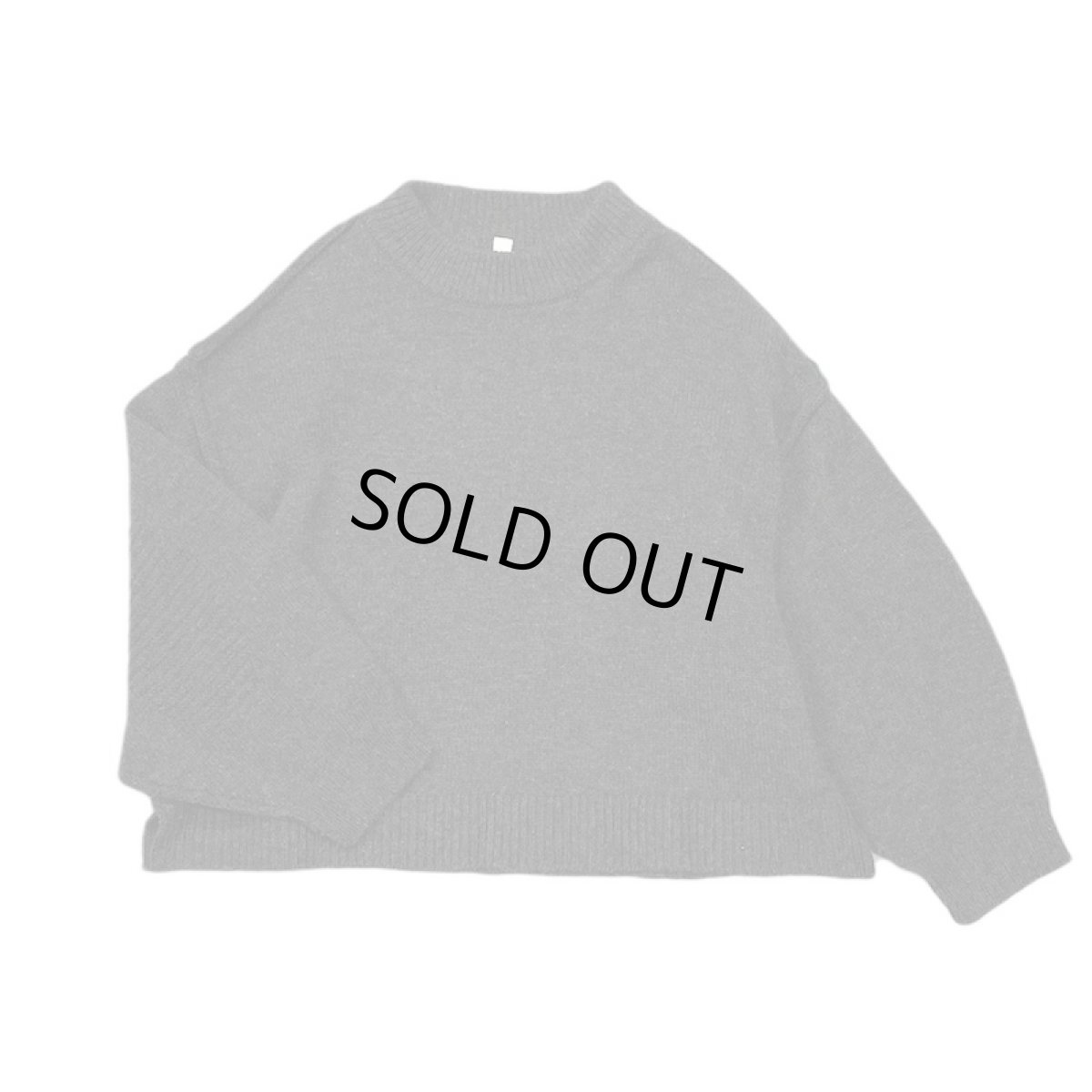 画像2: MOUN TEN./MOUNTEN/マウンテン/キッズ/ジュニア/子供服 merino wide back york knit charcoal 110cm 125cm 140cm (2)