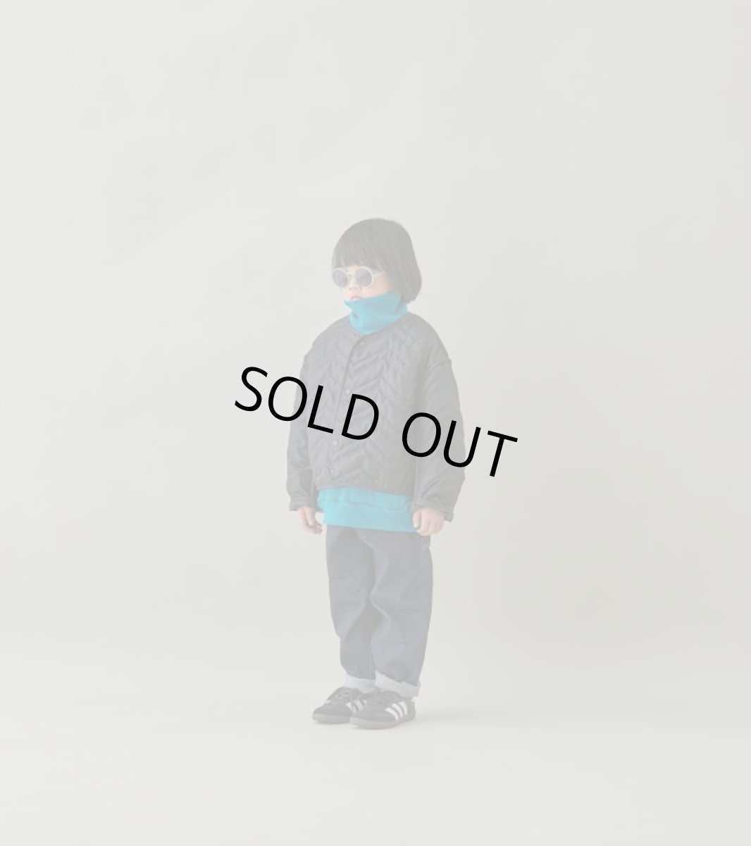 画像10: MOUN TEN./MOUNTEN/マウンテン/キッズ/ジュニア/子供服 zigzag quilt sepalate coat black 0(145-155cm) (10)