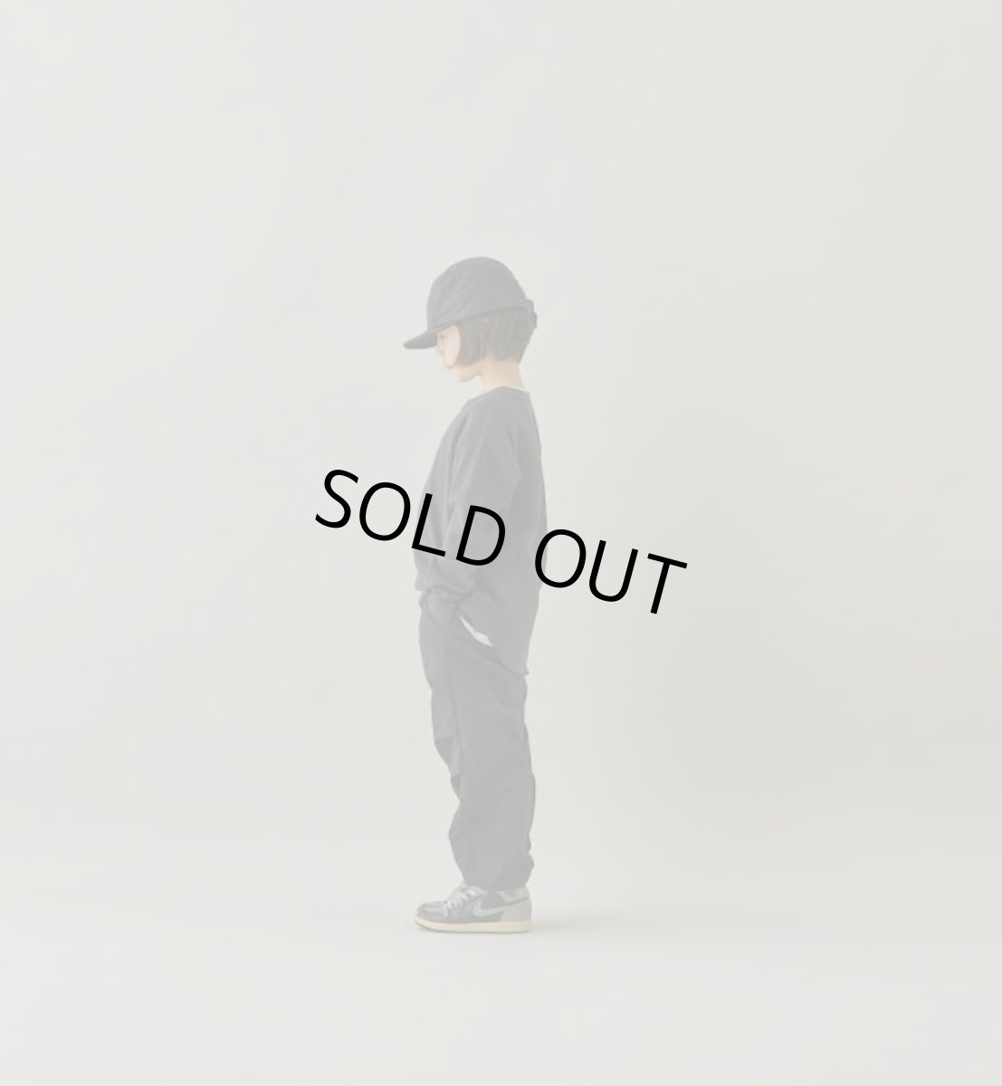 画像4: MOUN TEN./MOUNTEN/マウンテン/キッズ/ジュニア/子供服 warm track pants black (110cm〜140cm) (4)