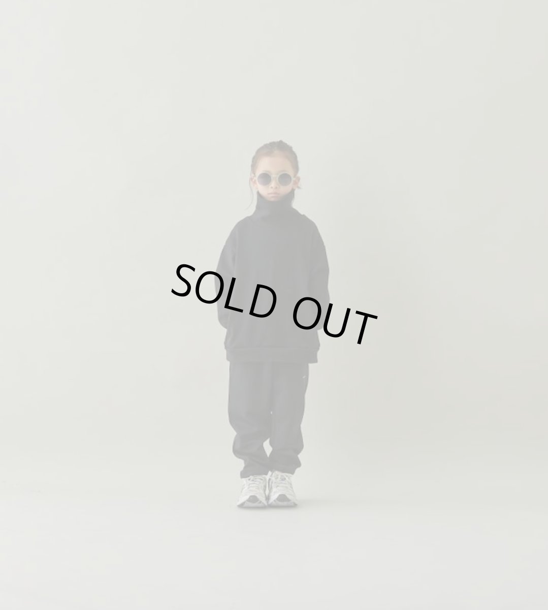 画像3: MOUN TEN./MOUNTEN/マウンテン/キッズ/ジュニア/子供服 CORDURA back fleece track pants black 0(145-155cm) (3)