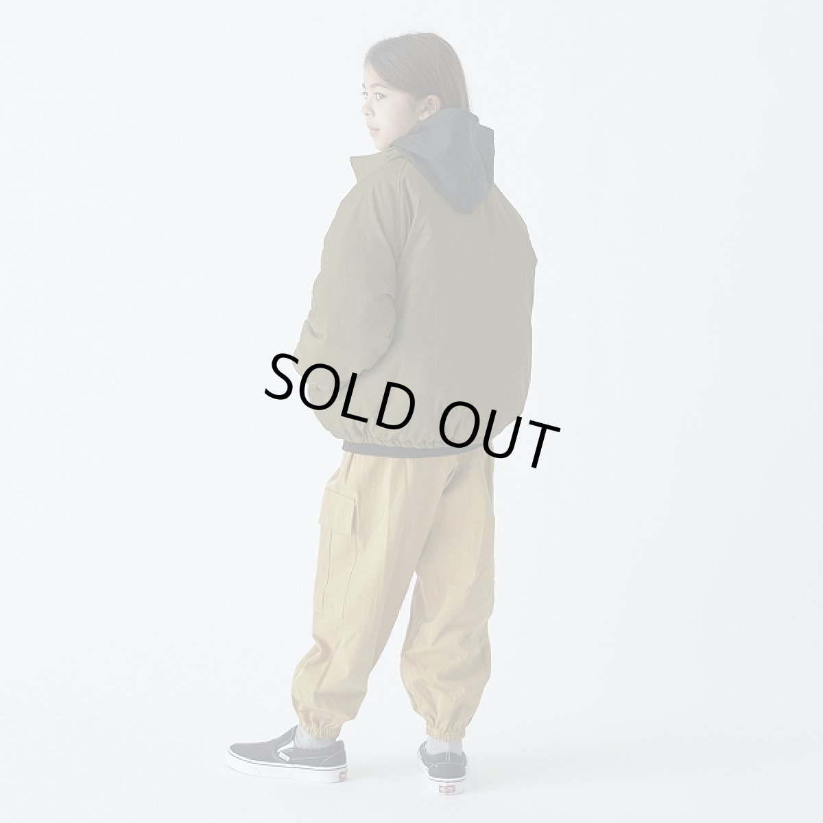 画像4: 【SALE30%OFF】GENERATOR ジェネレーター MILIS 中綿ジャケット KH/カーキ 110cm-170cm (4)