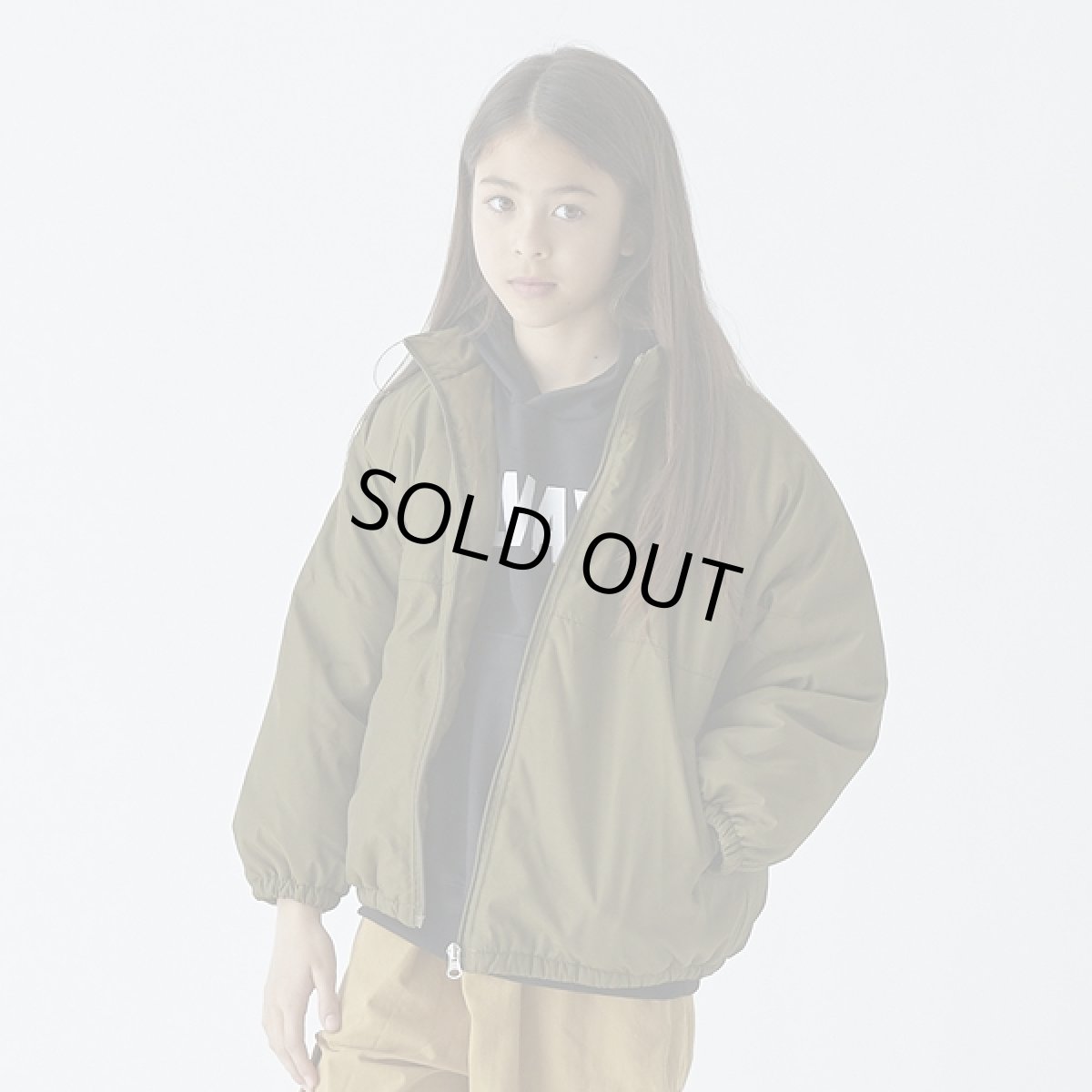 画像1: 【SALE30%OFF】GENERATOR ジェネレーター MILIS 中綿ジャケット KH/カーキ 110cm-170cm (1)