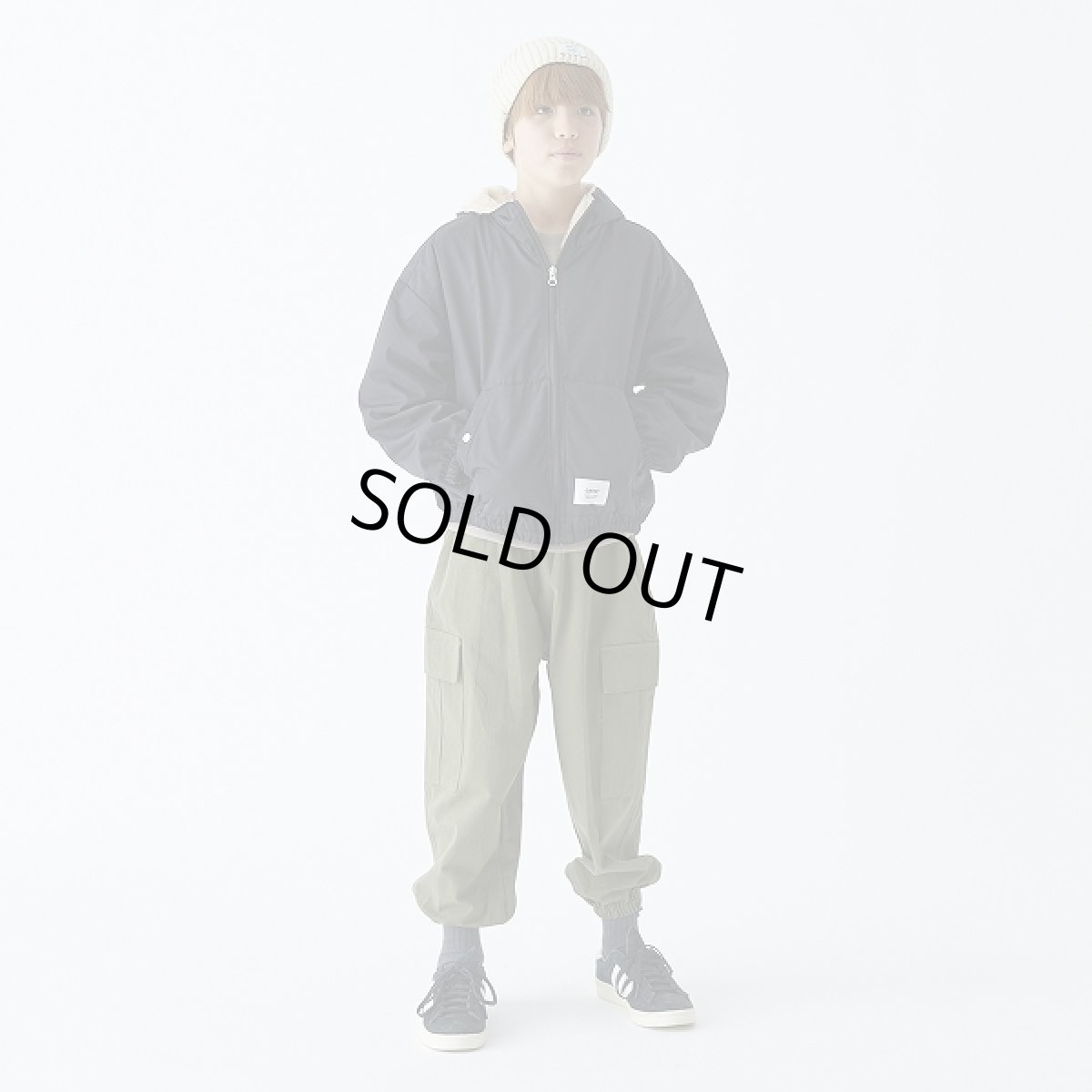 画像7: GENERATOR ジェネレーター マウンテンパーカー BK/ブラック 110cm-170cm (7)