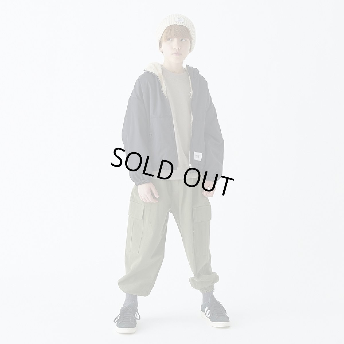 画像8: GENERATOR ジェネレーター マウンテンパーカー BK/ブラック 110cm-170cm (8)