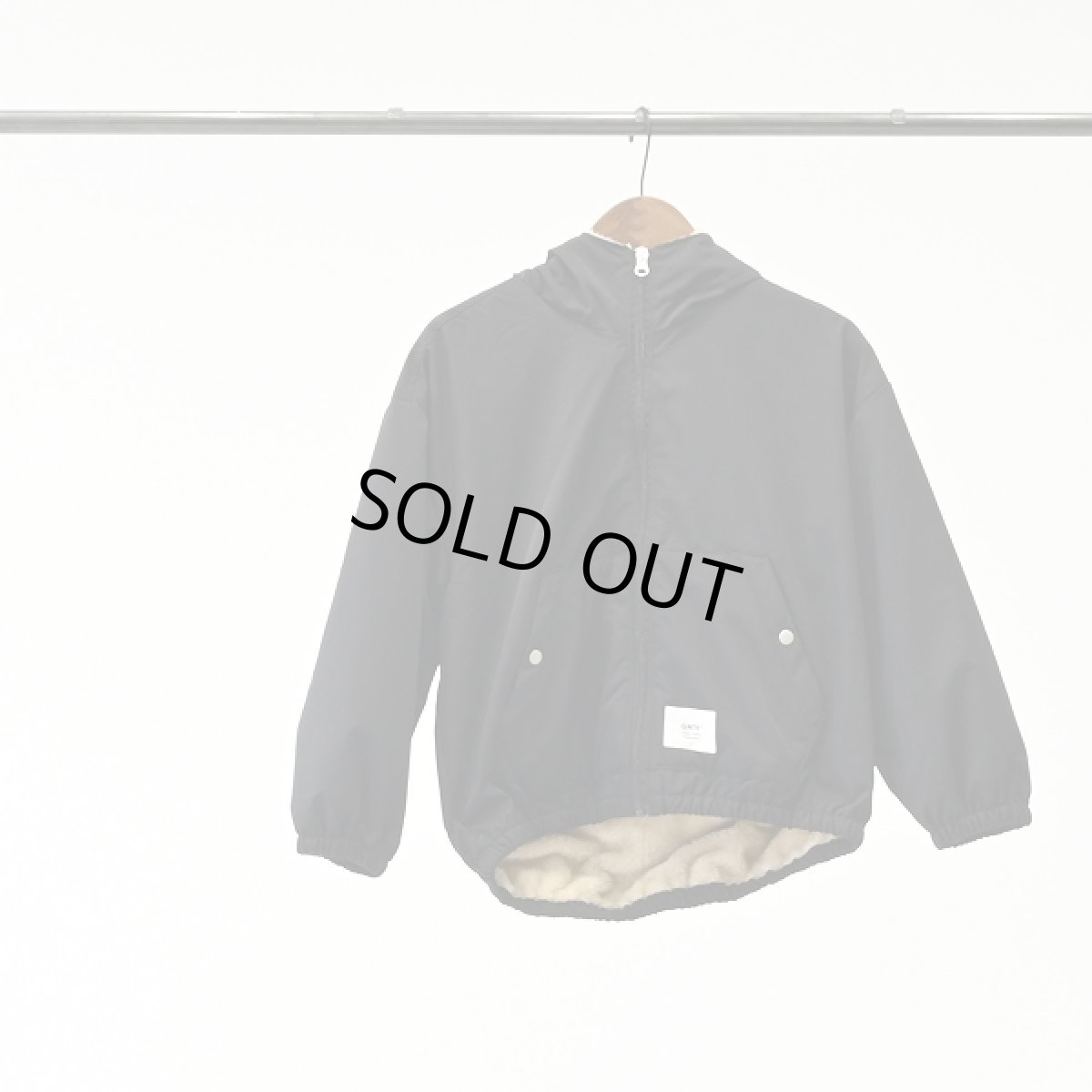 画像2: GENERATOR ジェネレーター マウンテンパーカー BK/ブラック 110cm-170cm (2)