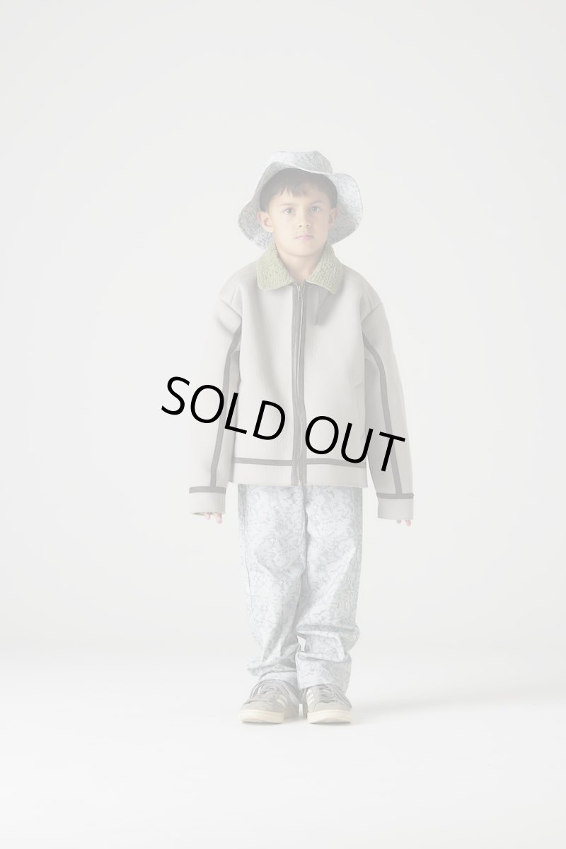 画像10: SMOOTHY/スムージー/キッズ/子供服 F.ムートンJK GRAY 90cm 100cm 110cm 120cm 130cm 140cm 150cm 160cm (10)