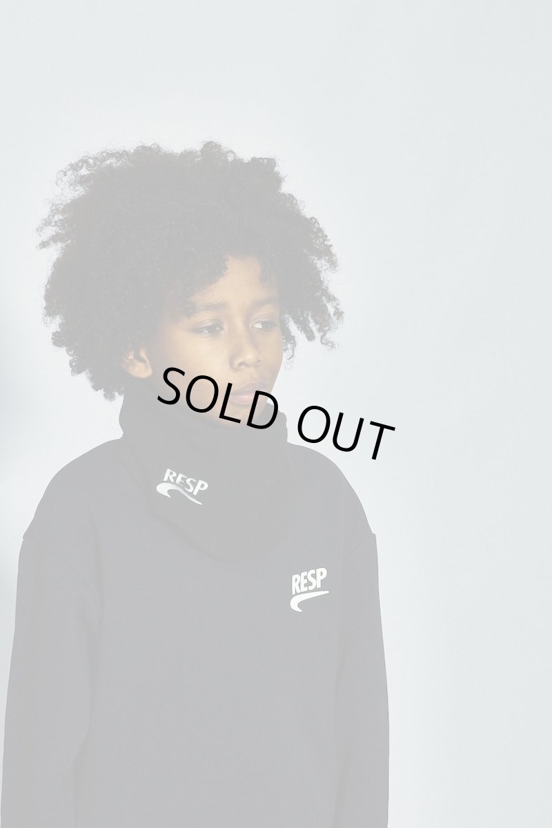 画像4: 【SALE30%OFF】RESP アールイーエスピー RE/SP フリースネックウオーマー BLACK FREE (4)